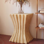 Roman Column Square Antique Finish Side Table - image 7