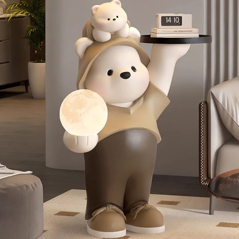Resin Bear Hug Corner Table - image 2