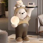 Resin Bear Hug Corner Table - image 2
