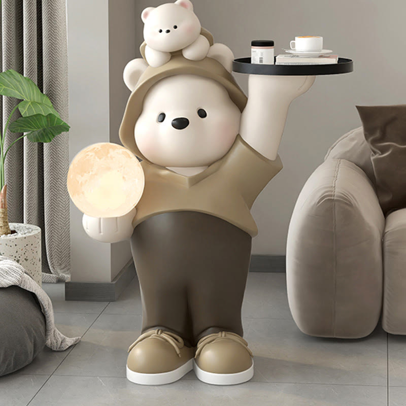 Resin Bear Hug Corner Table - image 3