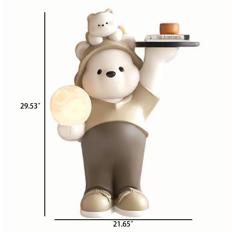 Resin Bear Hug Corner Table - image 7