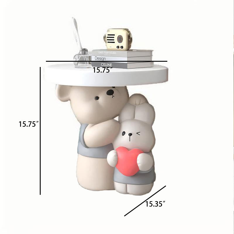 Modern Bear And Bunny Side Table - image 6