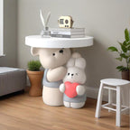 Modern Bear And Bunny Side Table - image 4