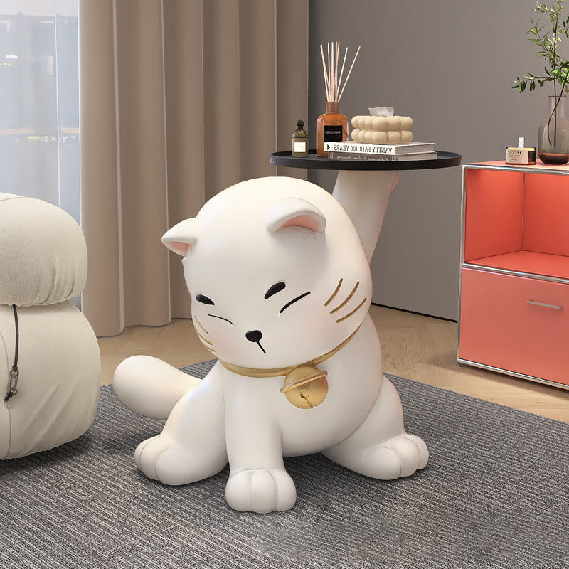 Bell Cat Side Table With Tray - image 3