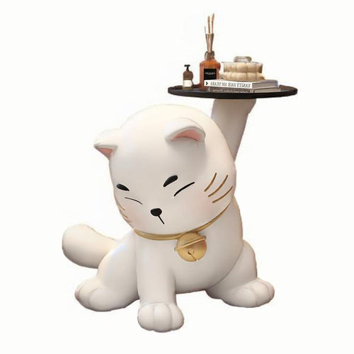 Bell Cat Side Table With Tray - image 1