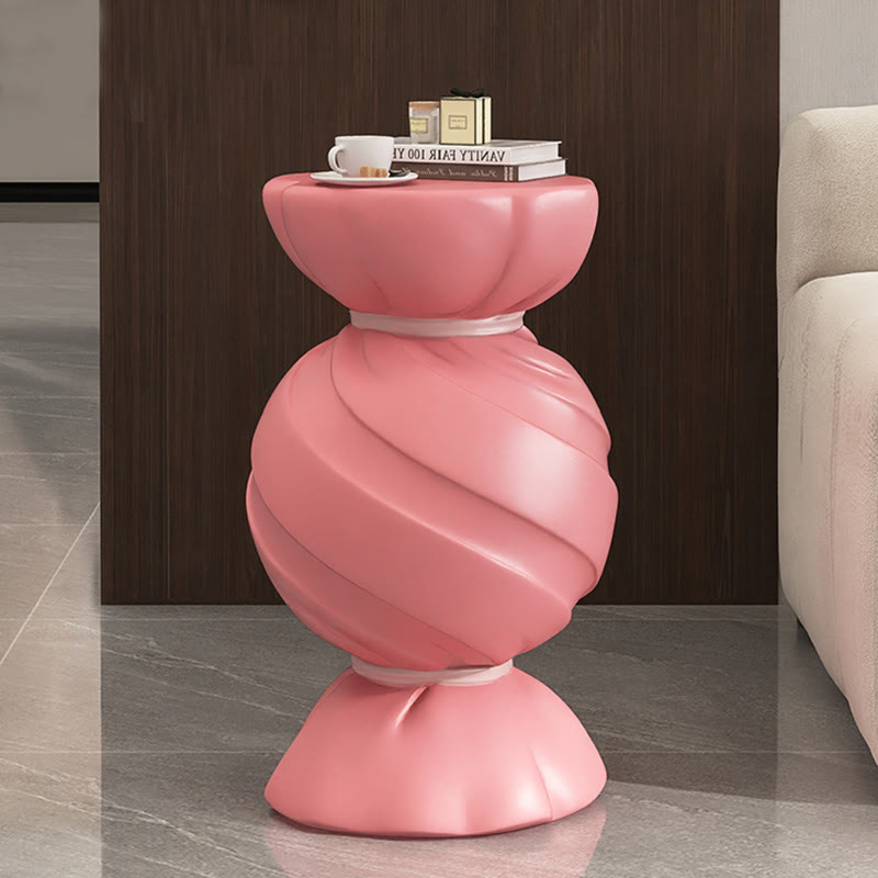 Pink Candy-shaped Small Side Table - image 3