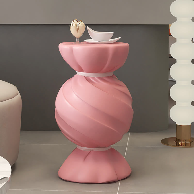 Pink Candy-shaped Small Side Table - image 4