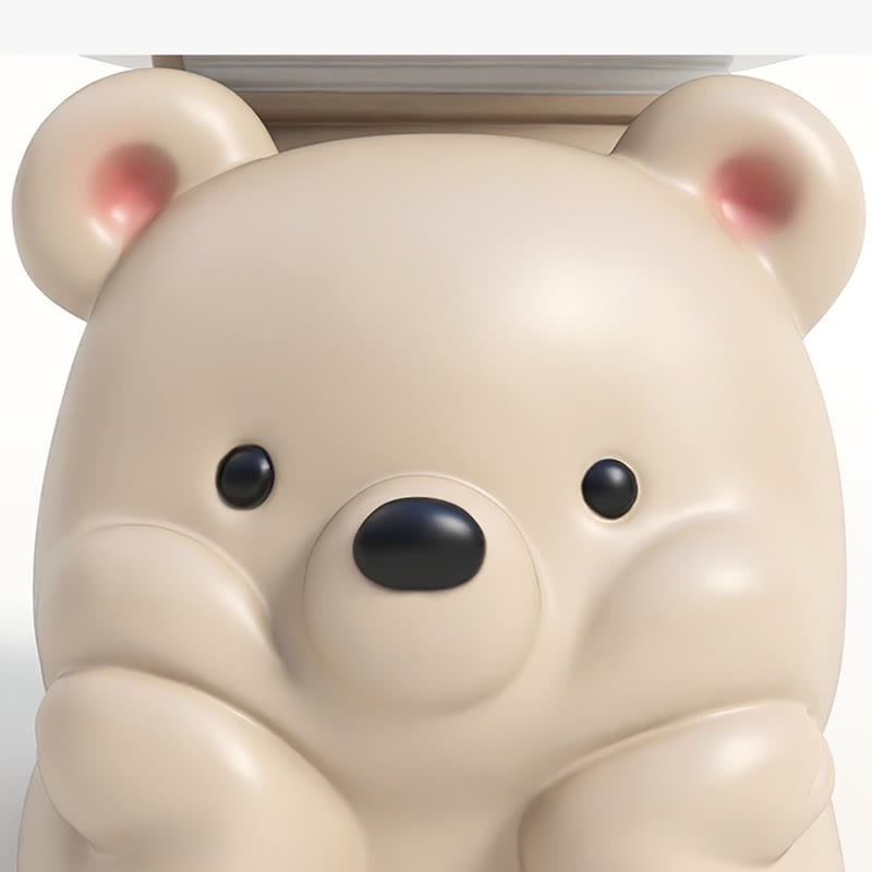 Side Table With Bear In A Prone Position  - image 7