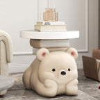 Side Table With Bear In A Prone Position  - image 0