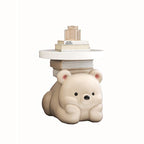 Side Table With Bear In A Prone Position  - image 1