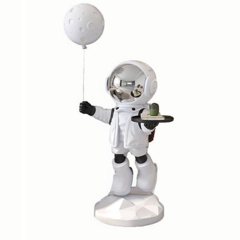 White Astronaut-shaped Side Table - image 2