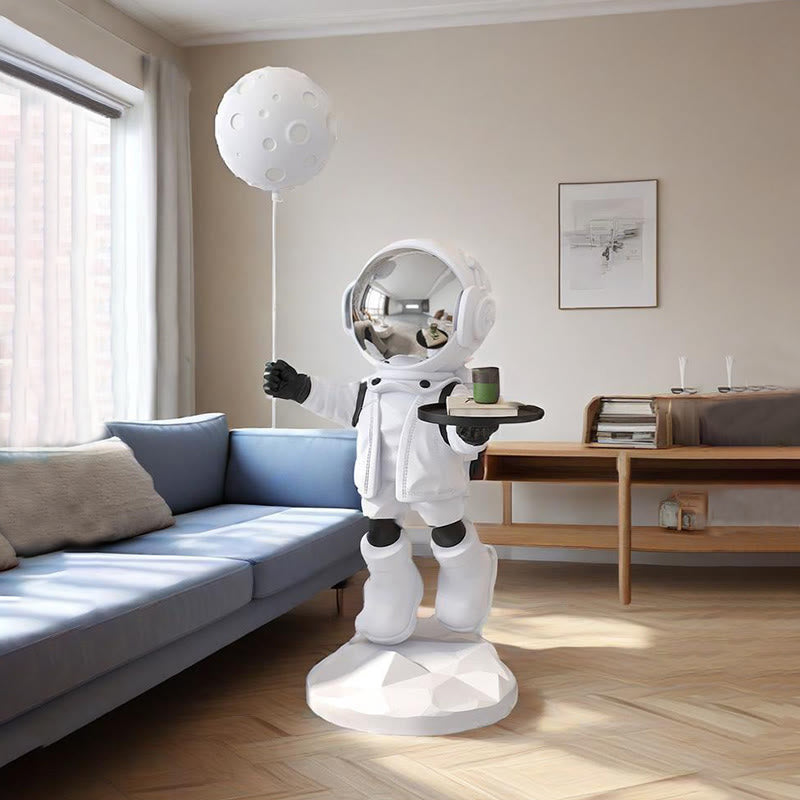 White Astronaut-shaped Side Table - image 3