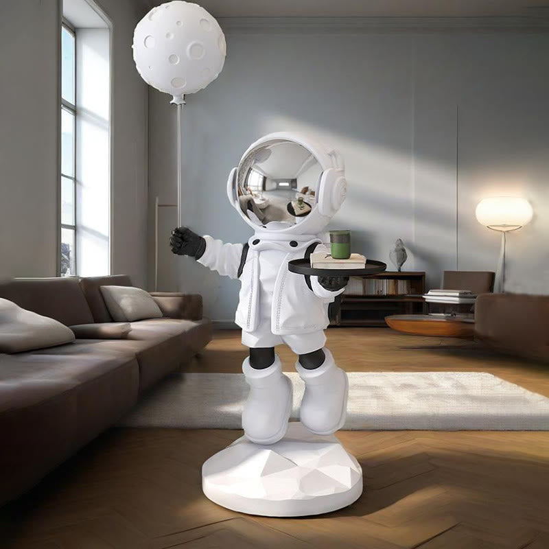 White Astronaut-shaped Side Table - image 2