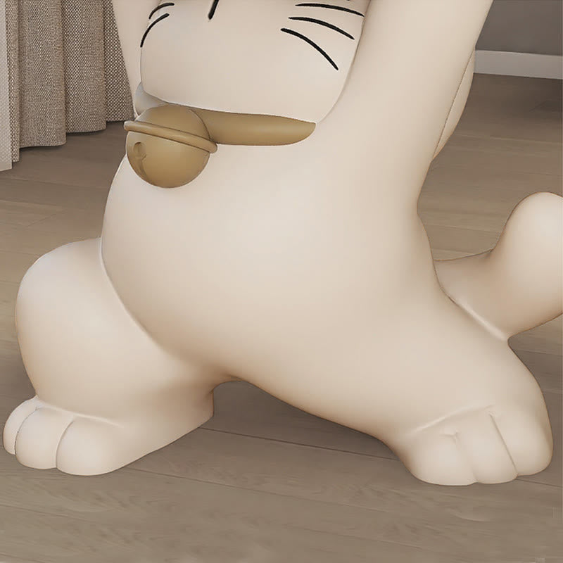 Kitten-shaped Side Table With Tray - image 6