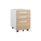 3 Drawer Metal Mobile File Cabinet - image 1