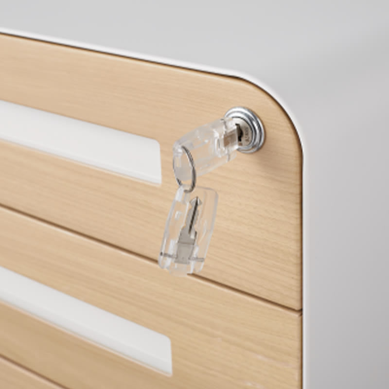 3 Drawer Metal Mobile File Cabinet - image 5