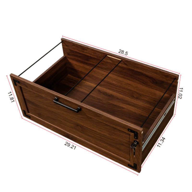 Farmhouse File Cabinet With Two Drawers - image 7