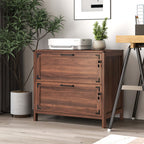 Farmhouse File Cabinet With Two Drawers - image 2