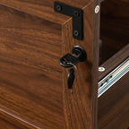 Farmhouse File Cabinet With Two Drawers - image 4