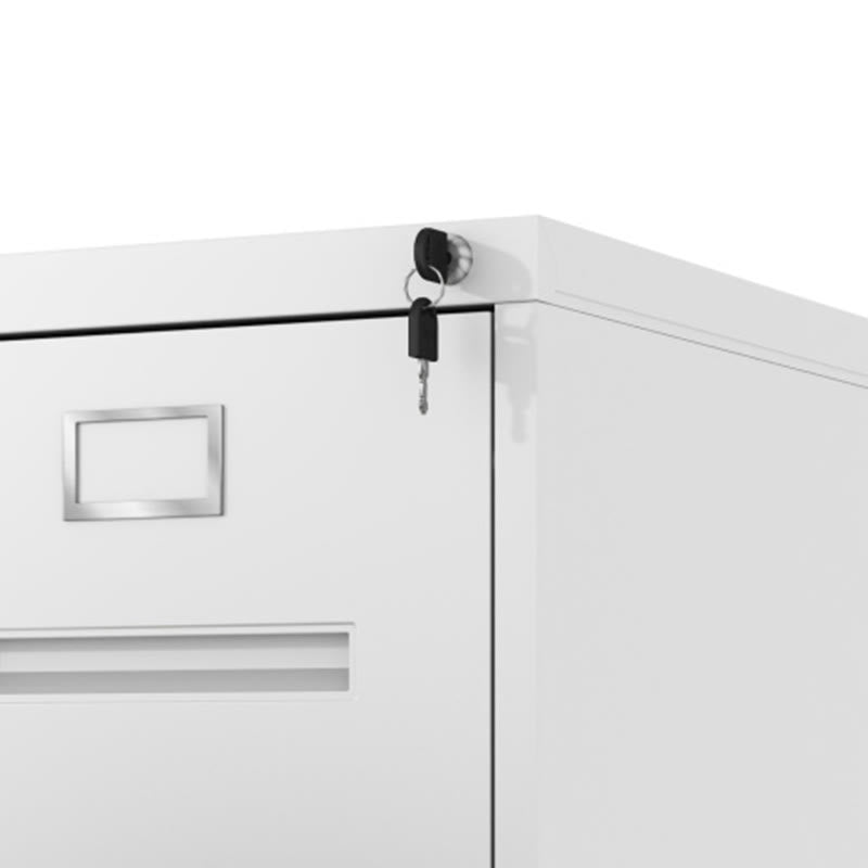 Two Drawers File Cabinet With Lock - image 6