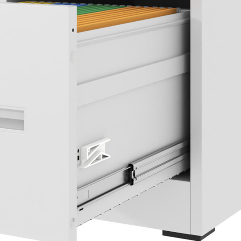Two Drawers File Cabinet With Lock - image 8