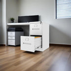 Two Drawers File Cabinet With Lock - image 3