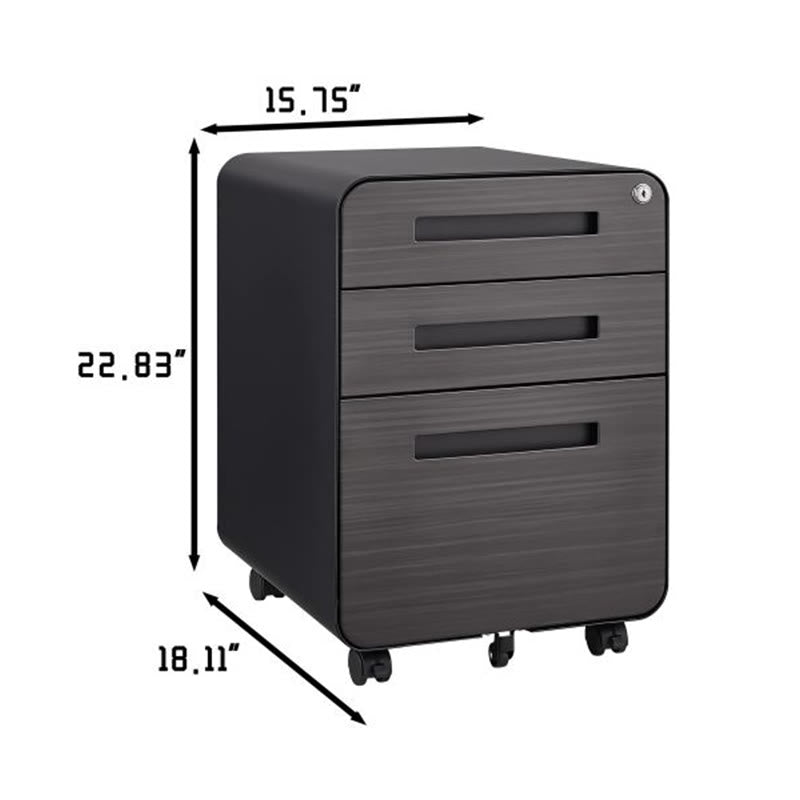 Mobile File Cabinet Under Desk Office - image 7