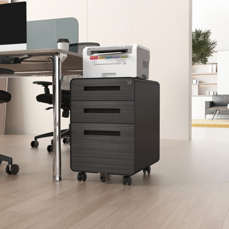 Mobile File Cabinet Under Desk Office - image 2