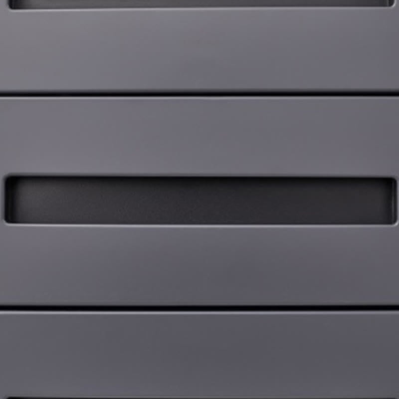 Round Corner Three Drawers Mobile File Cabinet - image 5