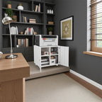 Home Office File Cabinet With Wheels - White - image 0