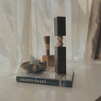 Black Geometric Carved Ornament - image 3
