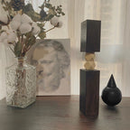 Black Geometric Carved Ornament - image 2