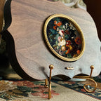 Retro Wooden Floral Decorative Painting - image 4