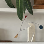 White Flying Bird Balanced Ornament - image 3