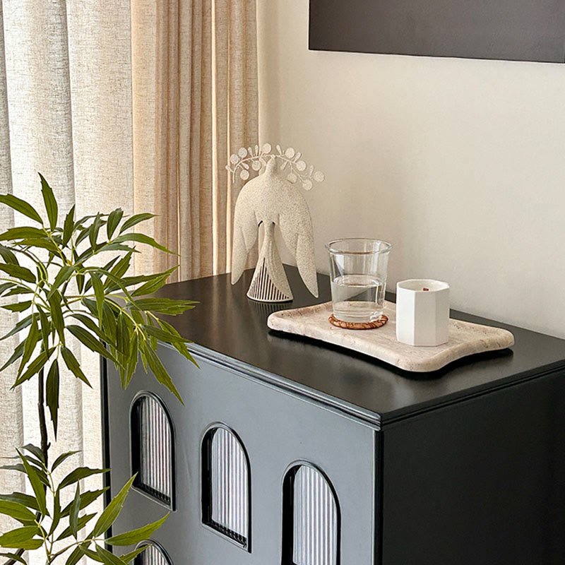 Flying Bird With Branch-shaped Ornament - image 7