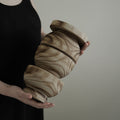 Wood-grain Geometric Decorative Ornament - khaki - image 0