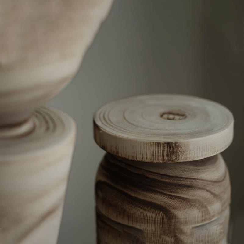 Wood-grain Geometric Decorative Ornament - image 8