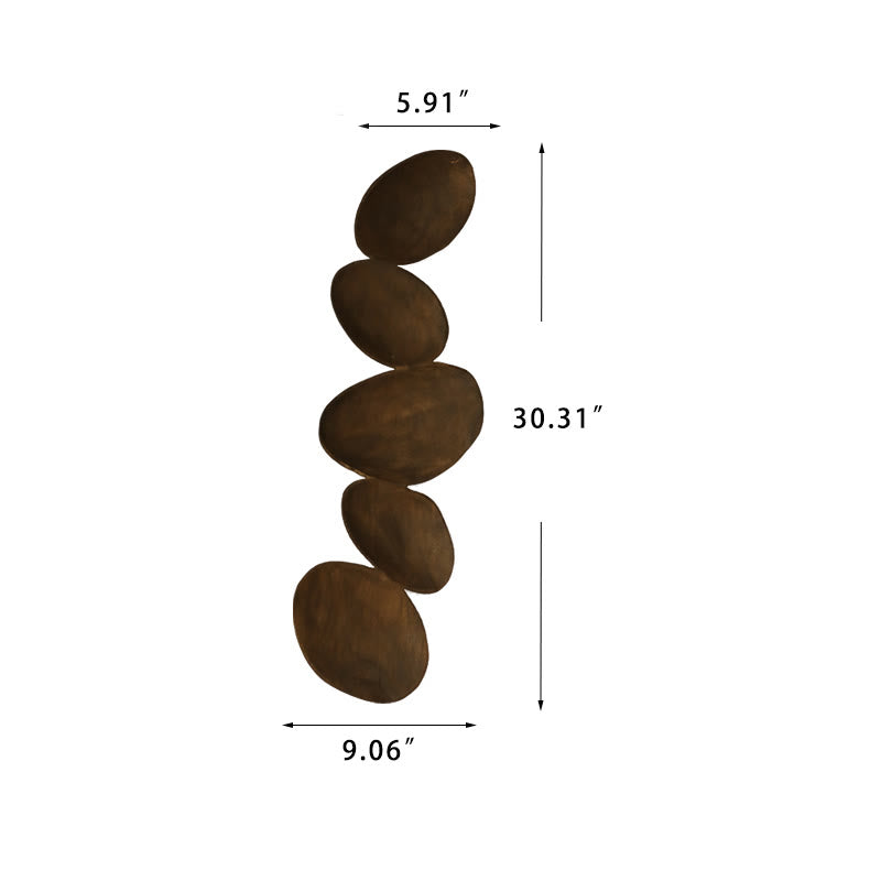 Carved Leaf-shaped Wall Hanger - image 7