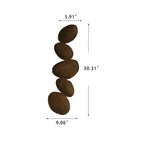 Carved Leaf-shaped Wall Hanger - image 7