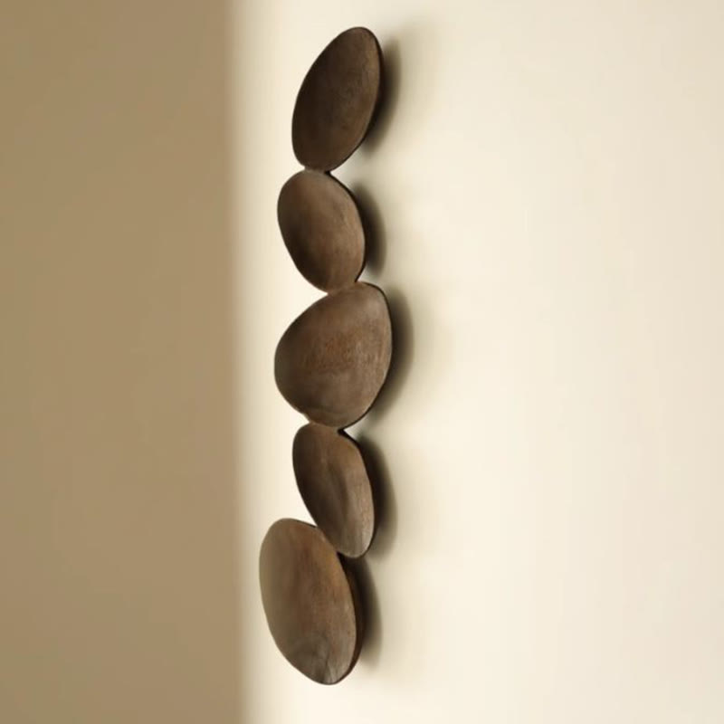 Carved Leaf-shaped Wall Hanger - image 2