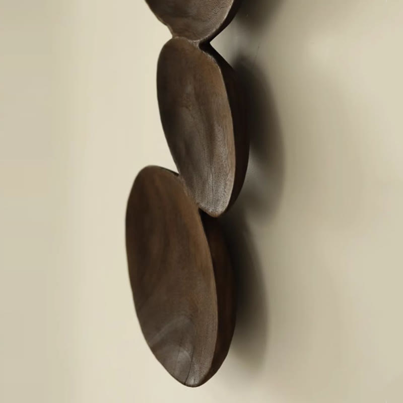 Carved Leaf-shaped Wall Hanger - image 6