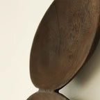 Carved Leaf-shaped Wall Hanger - image 4