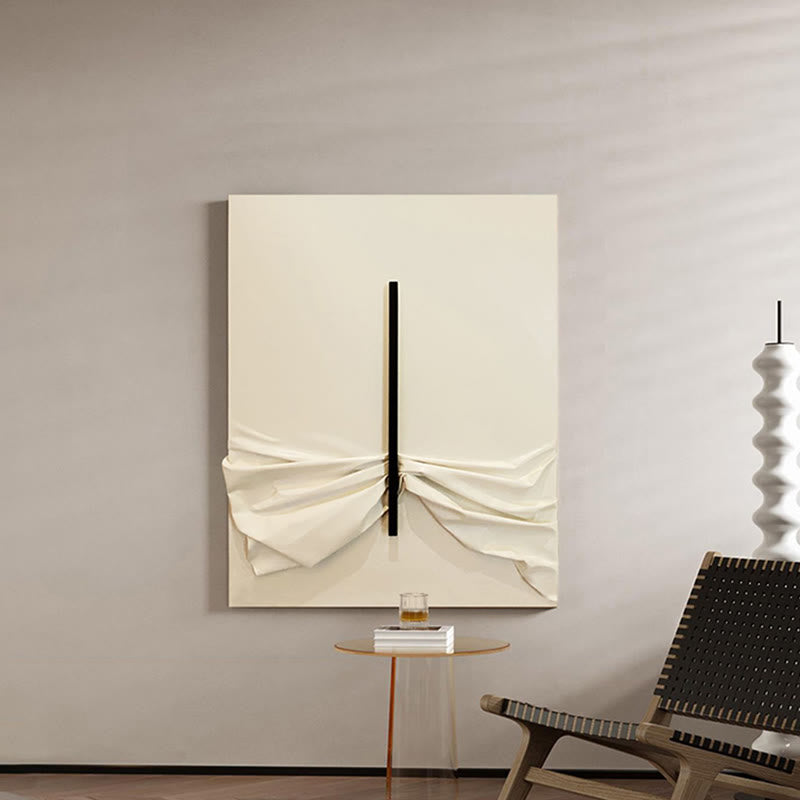 Cream-colored Entrance Hall Decorative Painting - creamy white - image 1