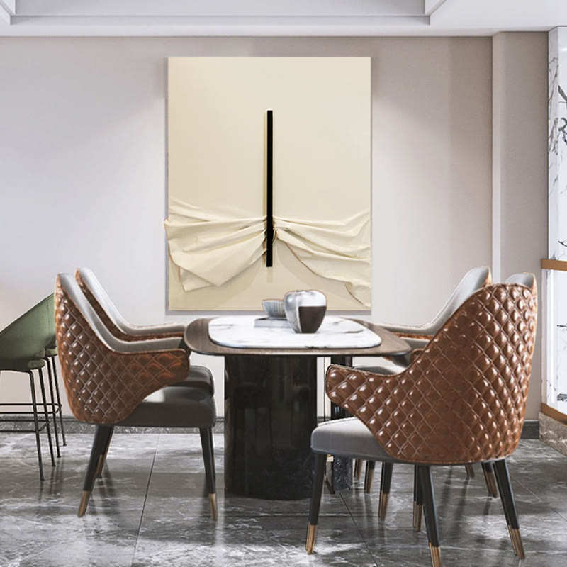 Cream-colored Entrance Hall Decorative Painting - image 12