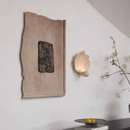 Khaki Textured Decorative Painting - image 4