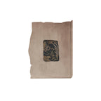 Khaki Textured Decorative Painting - image 1