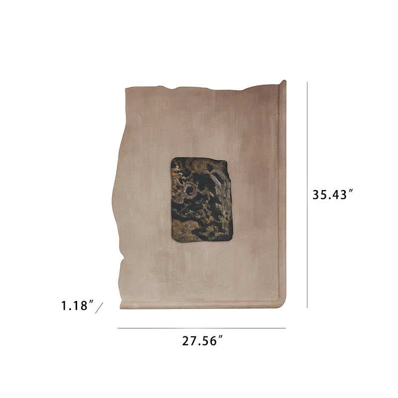 Khaki Textured Decorative Painting - image 11