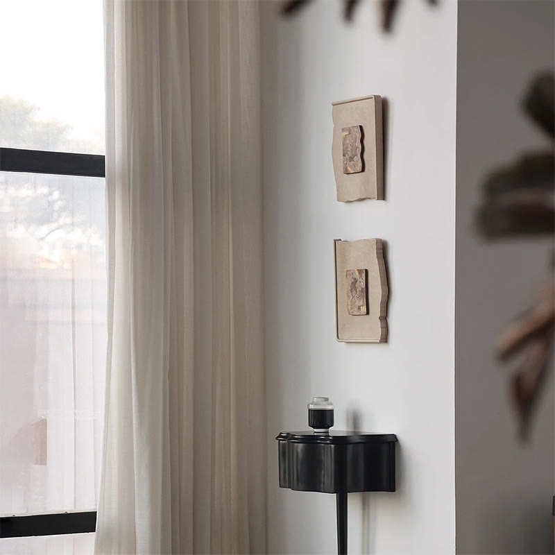 Khaki Textured Decorative Painting - image 9