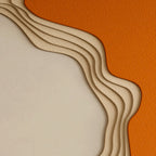 Orange Bas-relief Mural - image 8