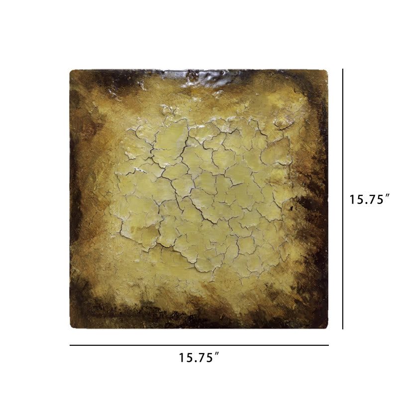Crackle Hand-painted Texture Art Wall Hanging - image 15
